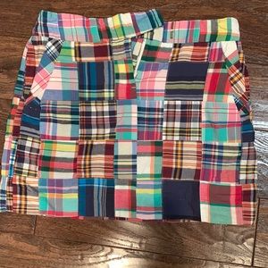 J Crew plaid mini skirt 2